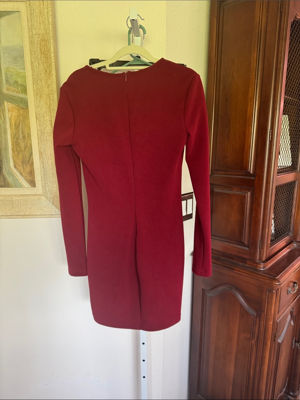 Akira Red Label Long Sleeve Dress Size Medium EUC - Picture 5 of 6